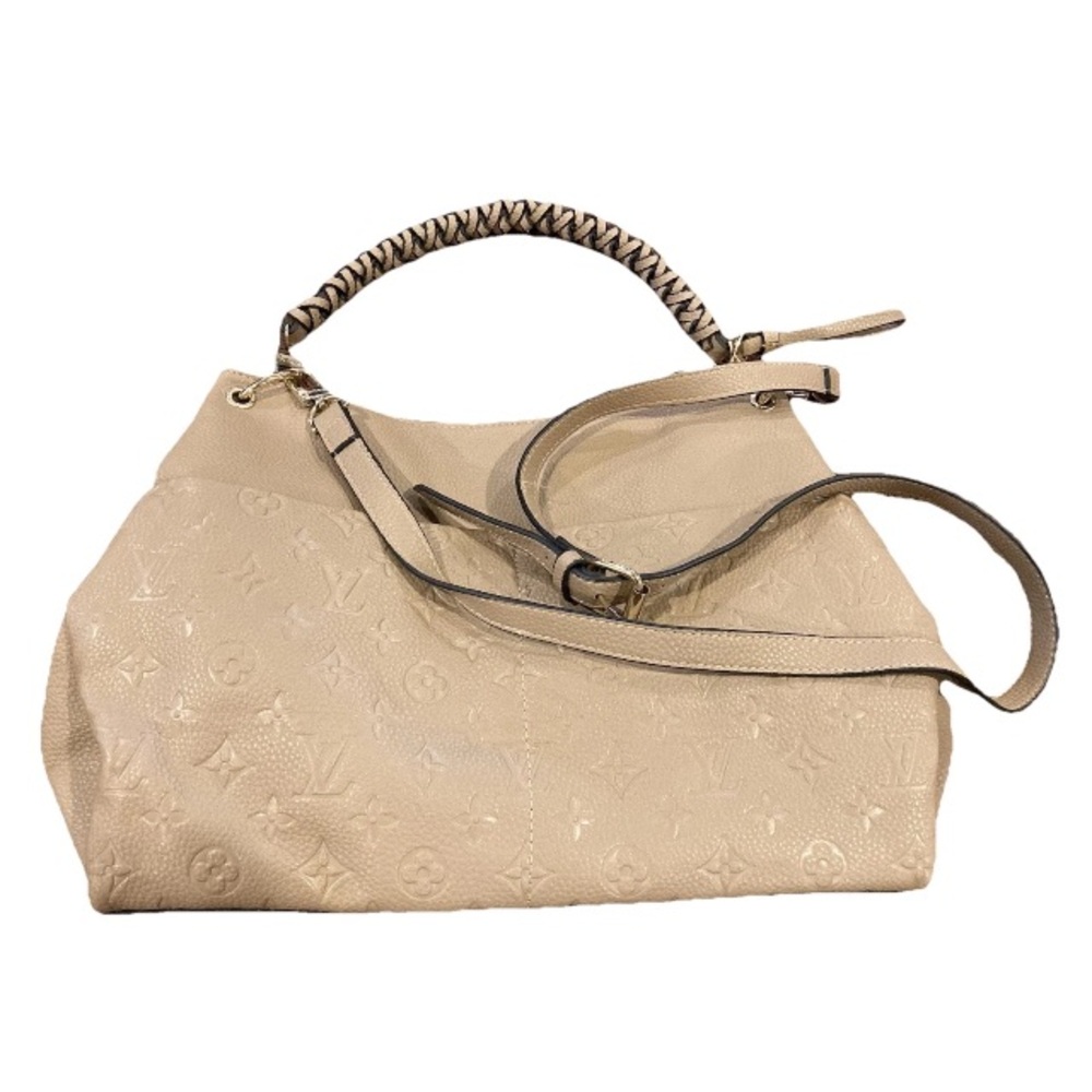Louis Vuitton Style Cream Monogram large Shoulder Bag